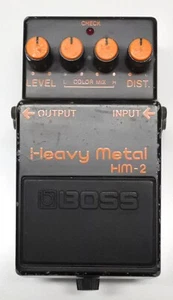 Pedal de efectos para guitarra BOSS HM-2 Heavy Metal MIJ 1984 #734 DHL Express o EMS - Imagen 1 de 12
