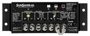 Morningstar SS-6L-12V SunSaver 6 amp 12 volt Solar Charge Controller with LVD - Picture 1 of 1