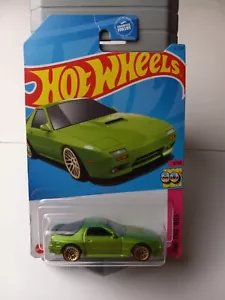 Hot Wheels '89 Mazda Savanna RX-7 FC3S 51/250 HW The '80s 4/10 Green - Picture 1 of 10