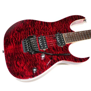 Ibanez RG920QMZ Premium Desert Red Electric Guitar Case - Picture 1 of 18
