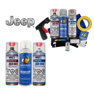 JEEP Genuine OEM Automotive Touch Up Paint Spay/2K Spraymax KITS *SELECT COLOR* - Picture 1 of 11