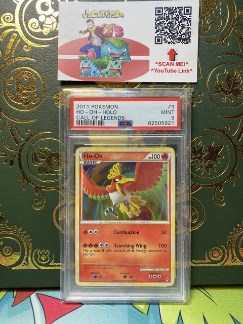 Mavin  Ho-oh GX Pokemon Card CGC 9 Mint graded