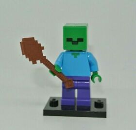 LEGO Minecraft: ZOMBIE - Figure - Set 21128 21134 21118 21174 21161 min010