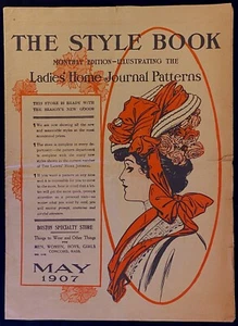 May 1907 Ladies Home Journal Patterns Style Book Catalog - Imagen 1 de 4