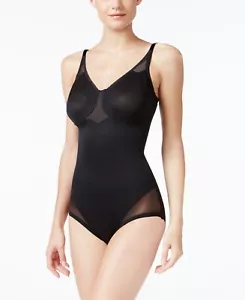 NWD Miraclesuit Shapewear Sheer Shaping Bodybriefer Black 42DD - Picture 1 of 6