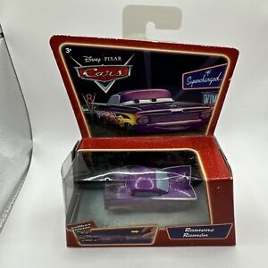 Disney Pixar Cars Ramone Purple Pullbax Motor Plastic Combine Post
