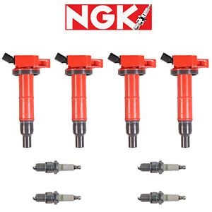 NGK 7092 Spark Plug & Engine Ignition Coil For 01-12 Lexus HS250h Sedan L4 2.4L
