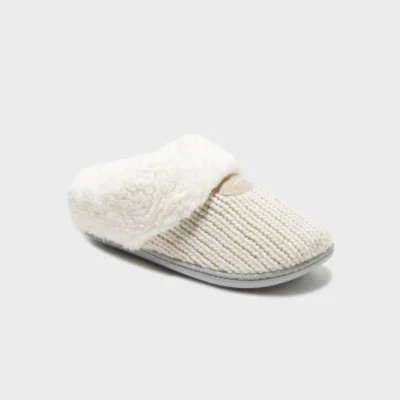 Zapatillas zueco de brezo avena Dluxe by Dearfoams Foto 1 de 4