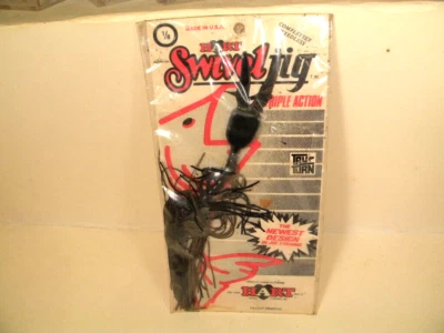 Señuelo crankbait vintage Hart Swivel Jig 1/8 oz sin malezas EE. UU. Foto 1 de 3