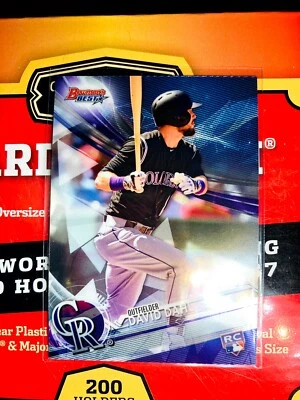 2017 Bowman's Best David Dahl Rookie Colorado Rockies #11 RC V563 BUY 1 GET 1 ON - Image 1 of 2