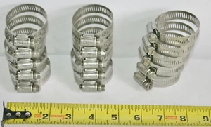 HOSE CLAMP ALL Stainless Steel 15X 1" - 2" MARINE AUTO NO. 24 TRIDON IDEAL Boat - Picture 1 of 6