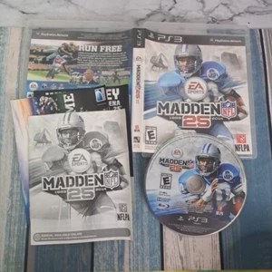 Madden NFL 25 (SONY PLAYSTATION 3) PS3 GAME COMPLETE + MANUAL TESTED Very Good! - Picture 1 of 8