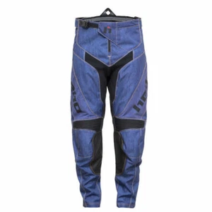 HEBO Ref: HE3556AL-P Pantaloni MX Hebo Stratos Jeans Blu - Picture 1 of 3