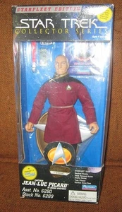 Capt Jean-Luc Picard Dress Uniform Star Trek: Next Generation 1995 9" Playmates - Picture 1 of 2
