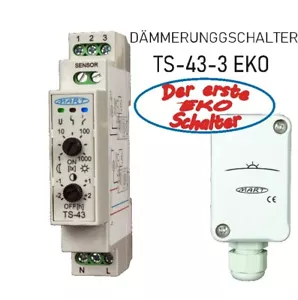Interruttore Crepuscolare Mart TS-43-3 - Eko - Spegnimento Automatico - Bild 1 von 4