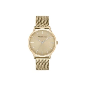 Orologio Analogico Uomo Kenneth Cole KC15111015 Cinturino a Maglia Milanese Oro - Foto 1 di 4