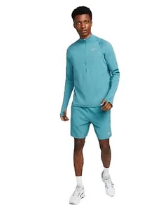 Nike Men's Therma-FIT Run Division Element 1/2-Zip Running Top, Mineral Teal, S - Picture 1 of 7