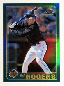 Retrofractores Topps 2001 cromados comercializados #T246 Ed Rogers - Imagen 1 de 2