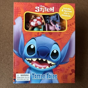 Disney Stitch: Includes 4 Figurines and a Storybook - Picture 1 of 10