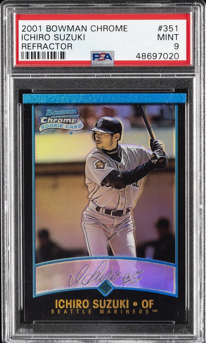 Bowman Ichiro Suzuki Rookie Baseball Sports Trading Cards