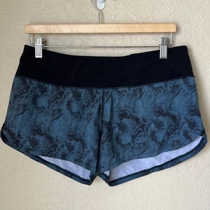 Pantalón Corto Vuori Omni Forrado Negro y Azul - Imagen 1 de 7