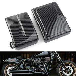 Batterie Seitenabdeckung Verkleidung für Harley Dyna Street Bob FXDB 2006-2017 - Bild 1 von 11