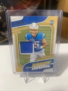 Cargadores Panini Absolute 2024 - Absolute Rookie Materials Ladd McConkey #ARM-LMY - Imagen 1 de 2