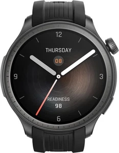 Amazfit Balance Smartwatch in Schwarz - Fitness Tracker mit GPS, Bluetooth & - Zdjęcie 1 z 7