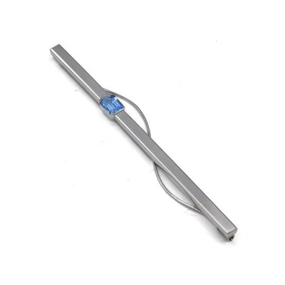 Brosche Nadel mit Blautopas 2,0 ct. in Platin IHK Gutachten - Bild 1 von 4