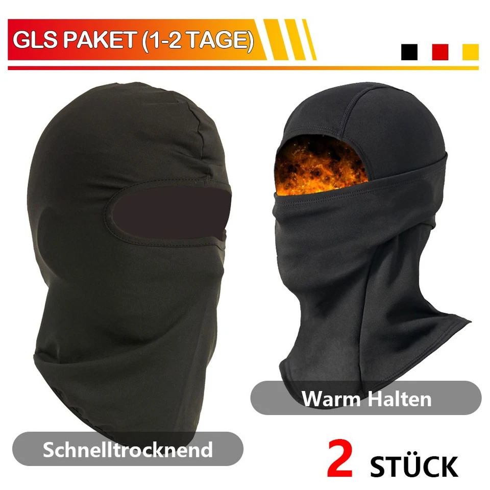 AUCHIVES Fahrradmaske Sturmhaube Winter Fahrradmaske Motorrad Schlauchschal Riding Mask