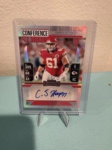2024 Panini Contenders C.J. Hanson Rookie Ticket Auto RC Conference #73/75 - Picture 1 of 1