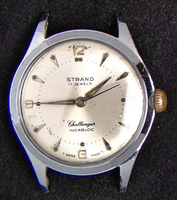 Strand Challenger Camy Men's Hand-Wind Vintage Swiss Watch -- Spares/Repairs - Image 1 of 3