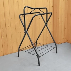 Paquete de 1 estante de silla de montar portátil independiente de tamaño completo para caballos 28 x 19 x 37,5 pulgadas - Imagen 1 de 7