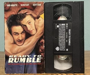 Ready to Rumble VHS 2000 WCW Wrestling Legends David Arquette Free Shipping - Picture 1 of 2