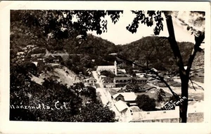 MANZANOLA, COLORADO - BIRDSEYE VIEW - GUZMAN OLD REAL PHOTO POSTCARD - Picture 1 of 2