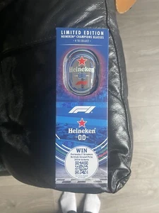Heineken 0.0 Limited Edition F1 Champions Glass Boxed - Picture 1 of 5