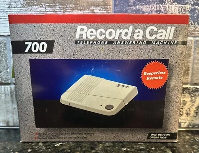 Record a Call 700 | Telephone Answering System New Old Stock - Image 1 of 4