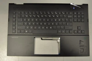 HP Omen 17-CK Handauflage mit Hintergrundbeleuchtung Tastatur m57142-b31 - Bild 1 von 3