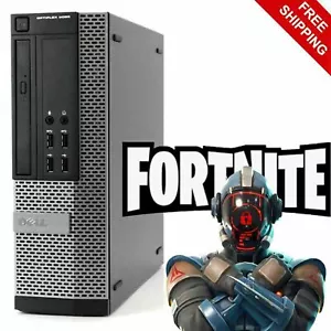 DELL Desktop Computer 16GB 512SSD Core i5 Win10 Pro For Fortnite Gaming PC HDMI - Picture 1 of 5