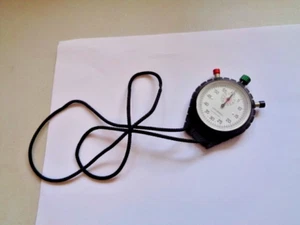 Vintage PORTSPRING Swiss Stop Watch MOD DEP INT BASE NORYL Used - Picture 1 of 14