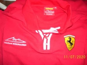 Vintage Ferrari racing team formula1 Michael Schumacher jersey shirt trikot '90  - Picture 1 of 3