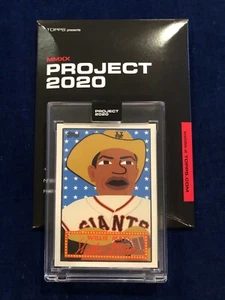 Topps Project 2020 Willie Mays by Keith Shore #244 w/ Box - PR 2440 Project70 - Picture 1 of 5