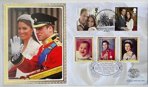 FDC s - Benham 2011 William y Kate boda real conmemorativa primer día cubierta - Imagen 1 de 2
