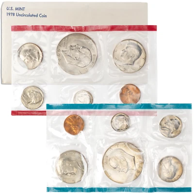 1978 Mint Set 12 Coins - Image 1 of 4