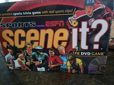 SCENE IT? SPORTS by ESPN - DVD Game Sports Trivia NEW Sealed. FREE SHIPPED - Image 1 of 2