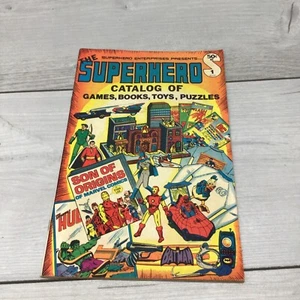 THE SUPERHERO MERCHANDISE CATALOG 1976 Marvel DC Comics Catalog Iron Man Spider - Bild 1 von 6