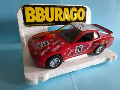 PORSCHE 924 TURBO GR2 BOSS RALLYE MONTE CARLO B BURAGO 1/24 - Photo 1/3