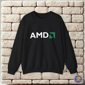 AMD Ryzen Logo Unisex Sweatshirt - Picture 1 of 34