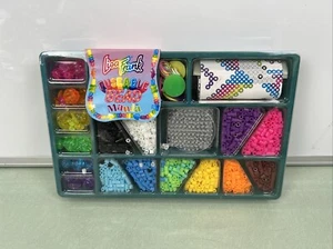 Lisa Frank Vintage 1990s Rainbow Bead Mania Jewelry Kit Rare - Picture 1 of 5