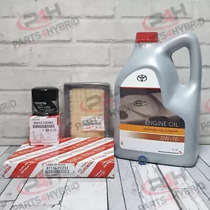 Genuine Toyota Corolla Hybrid Service Kit 2018 - 2021 Zwe211 0W16 Oil & Filters - Picture 1 of 1